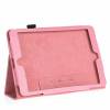 iPad Mini / mini 2 / 3  Δερμάτινη Θήκη Στάντ Ροζ
